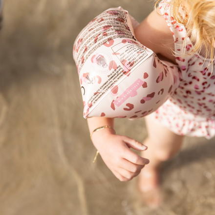 zzz Swim Essentials Zwembandjes 0-2 jaar | Old Pink Panterprint