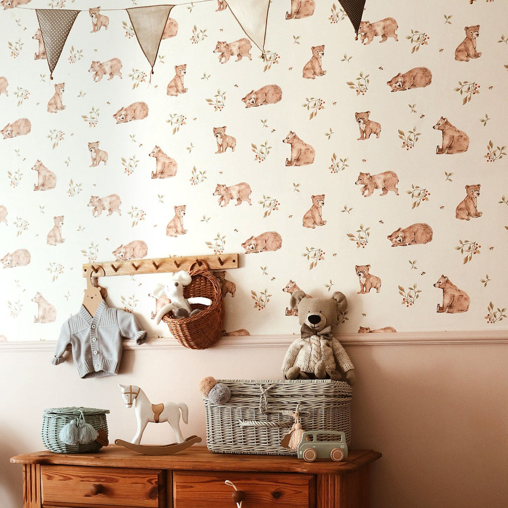 Dekornik Behang Little Bears