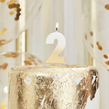 Gouden Gold Ombre kaarsje 2