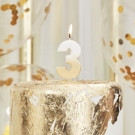 Gouden Gold Ombre kaarsje 3