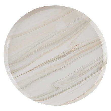 Ginger Ray Set 8 kartonnen bordjes | Natural Marble  *