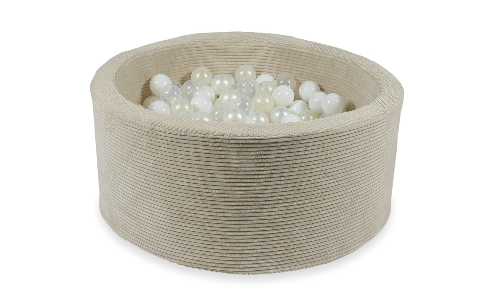 Moje Ballenbad 90x40cm | Rib Velvet Beige