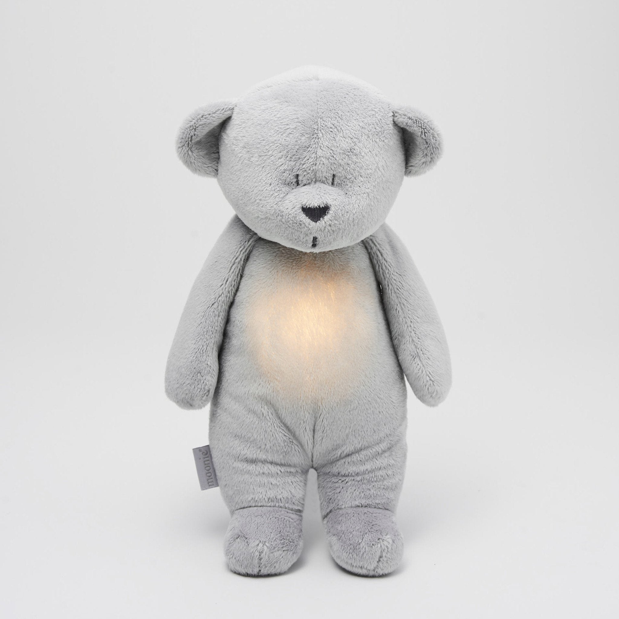 Moonie Knuffel Hartslag en Licht | Bear Silver