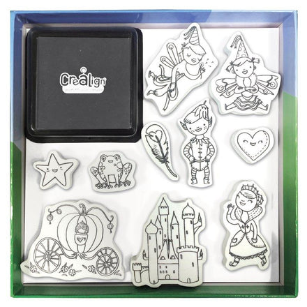 Stempel set Feeën en prinsessen - DE GELE FLAMINGO - 3