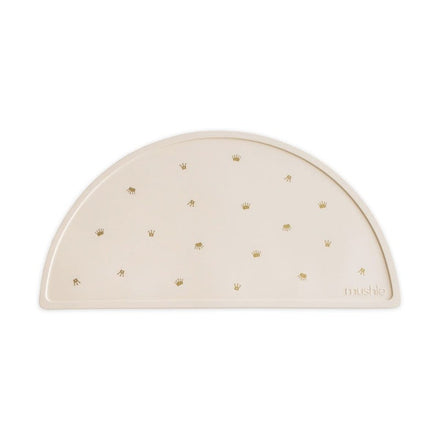 * Mushie Siliconen Placemat | Crowns