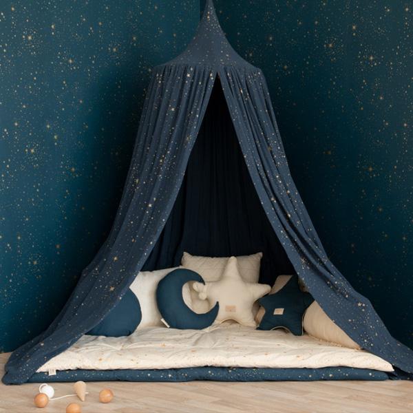 Nobodinoz Canopy Gold stella/night blue