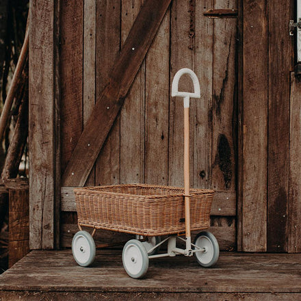 Olli Ella Rattan Wonder Wagon | Natural