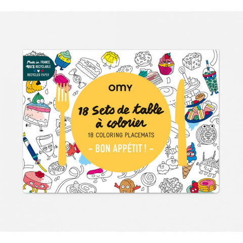Omy Paper Placemats | Bon Apetit