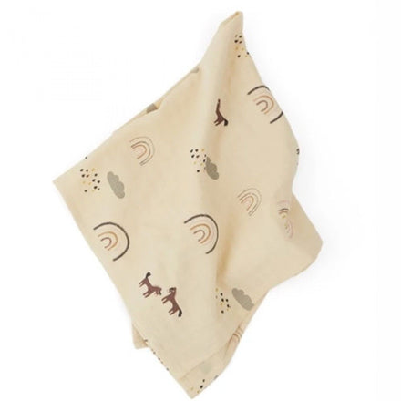 OYOY Living Set 3 Hydrofiele Doeken 70x70cm | Rainbow Rose