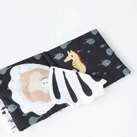Wee Gallery Baby's First Crinkle Peek A Book  *