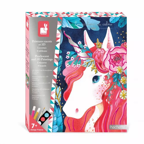 Janod Knutselset 3D-schilderen | Unicorns