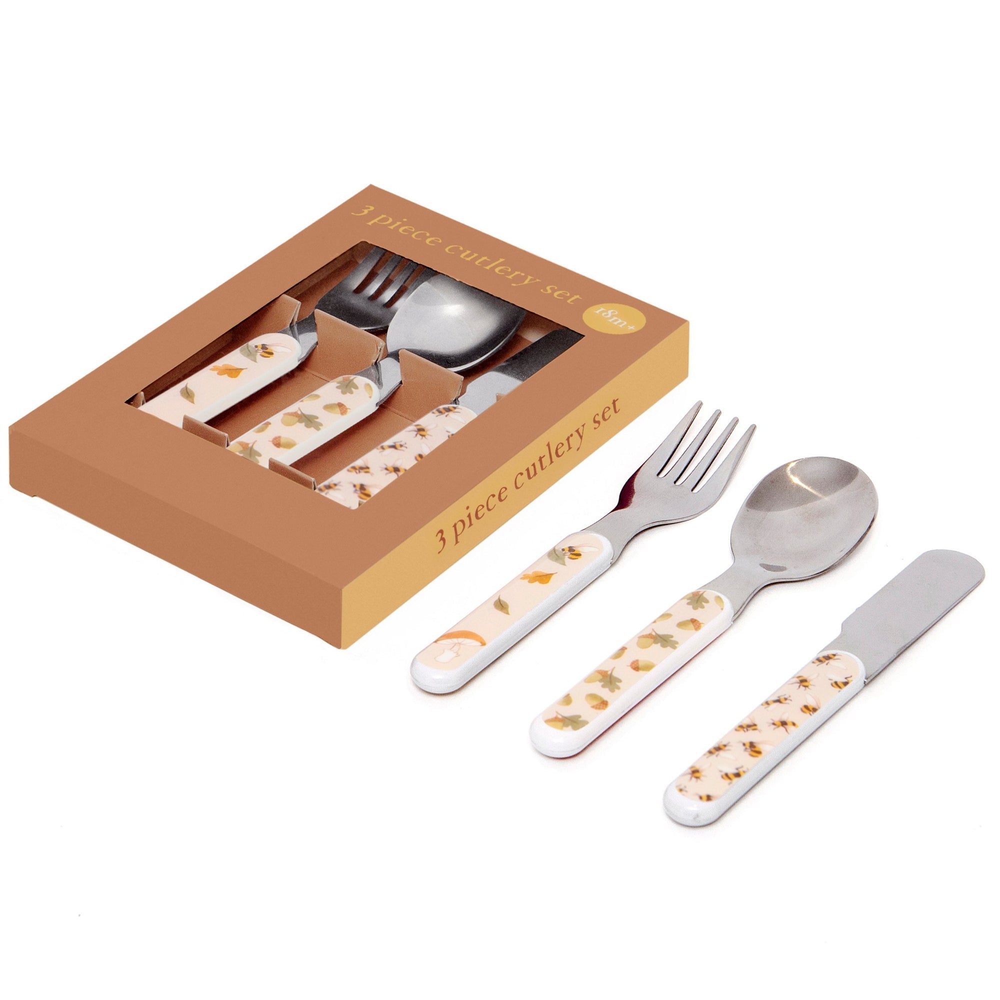 Petit Monkey Bestekset Bear Sage