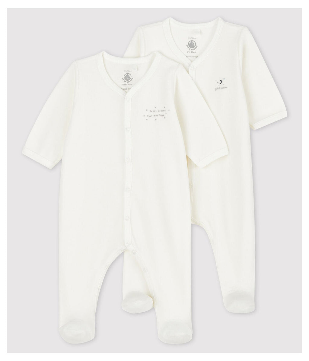 Petit Bateau Set 2 Baby Pyjama's  *