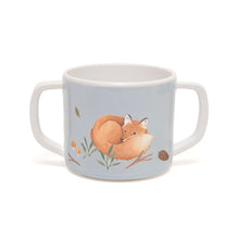 Petit Monkey Melamine Cup Fox Dove Blue