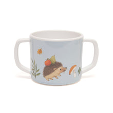 Petit Monkey Melamine Cup Fox Dove Blue