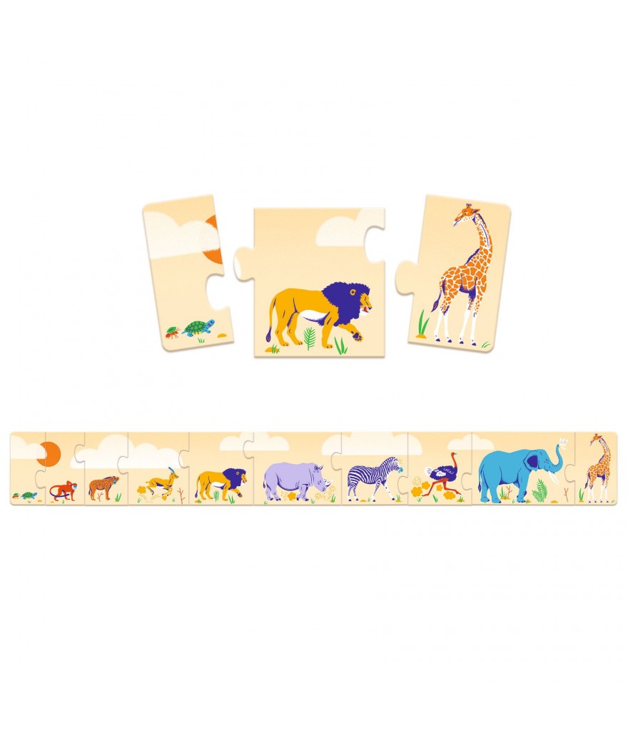 Djeco Set van 3 Puzzels | Petits Et Grands *