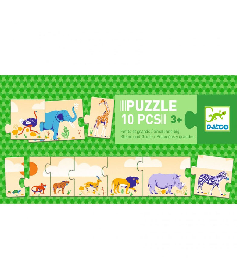 Djeco Set van 3 Puzzels | Petits Et Grands *