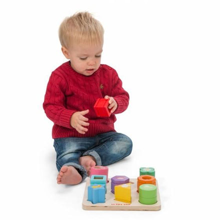 Le Toy Van Sensory Shapes Inlegpuzzel
