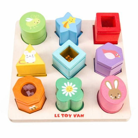 Le Toy Van Sensory Shapes Inlegpuzzel