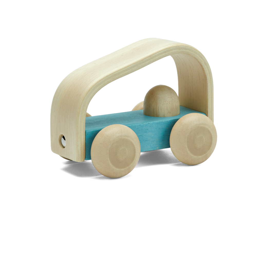 Plantoys Vroom Car Blauw