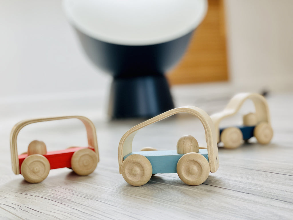 zzz Plantoys Vroom Car Blauw