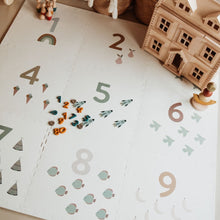 Play And Go EEVAA 2-In-1 Speeltapijt Puzzelmat & Opbergbox | Numbers / Dots