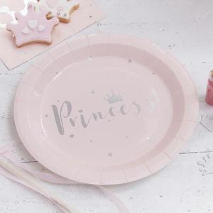 Set 16 papieren servetten Princess crown - DE GELE FLAMINGO - Kids concept store 
