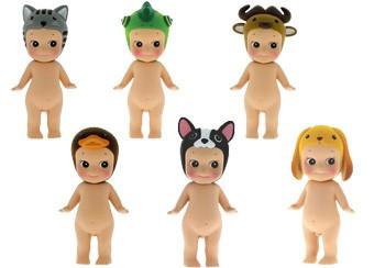 Sonny Angel gelukspopje Dieren serie 3 - DE GELE FLAMINGO - Kids concept store 