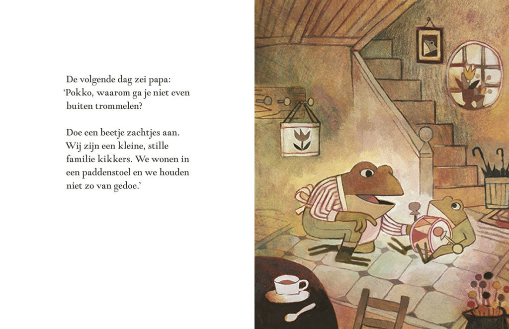 De Eenhoorn I Pokko Heeft Een Trommel