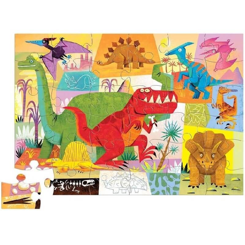 Crocodile Creek puzzel 36 stukken - Dinosaur