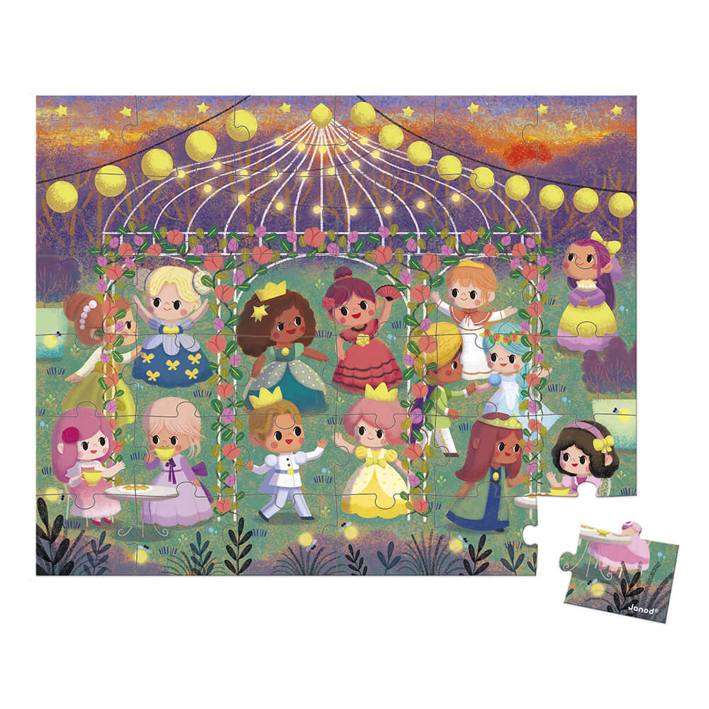 Janod kofferpuzzel 36st | Princesses