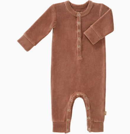 Fresk Pyjama Velours | Tawny Brown*