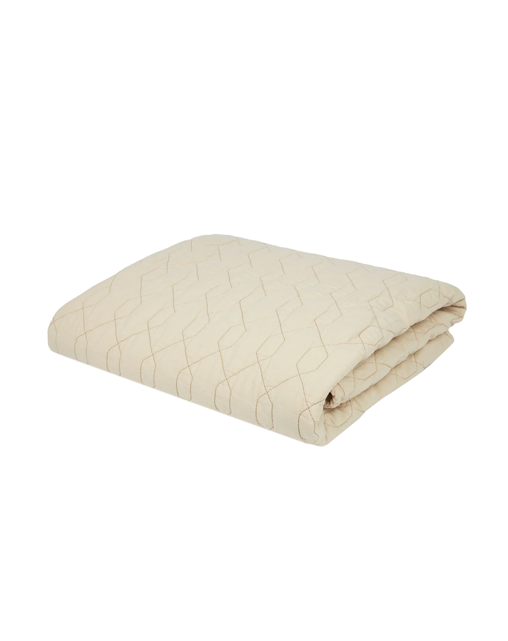 * Nobodinoz Dekentje 100x70cm Wabi Sabi Quilted Deken 100x135cm | Ginger