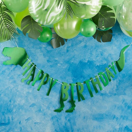 Ginger Ray Slinger Happy birthday - Roar Dino