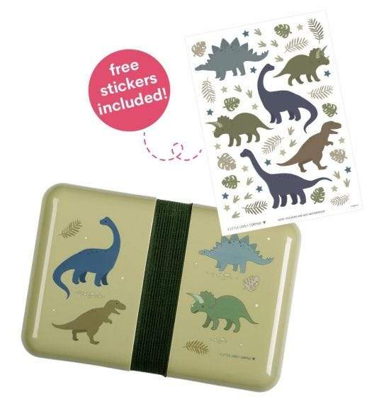 A Little Lovely Company lunch box | Dinosaurs