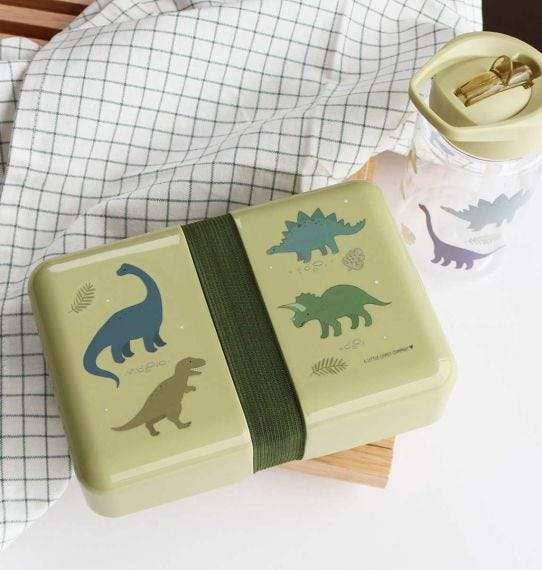 A Little Lovely Company lunch box | Dinosaurs