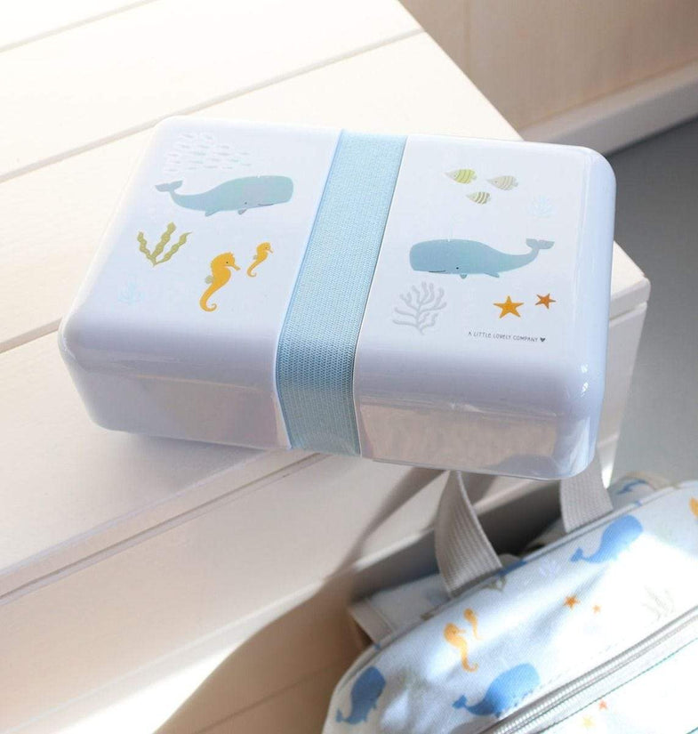 A Little Lovely Company lunch box | Ocean  *
