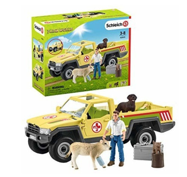 Schleich Dierenartsbezoek Op Boerderij