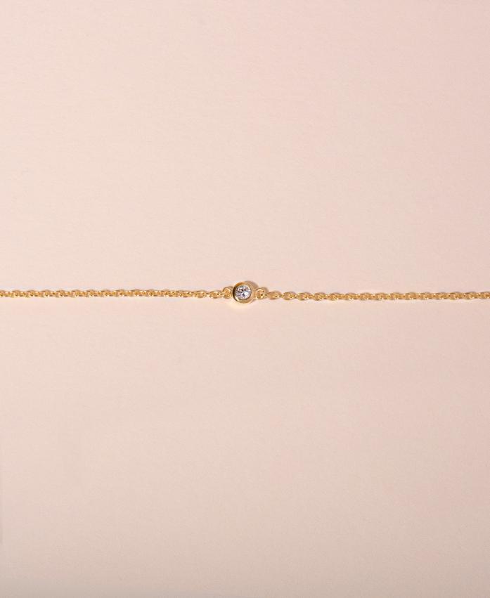 Galore Armband Single Diamond | Gold Women
