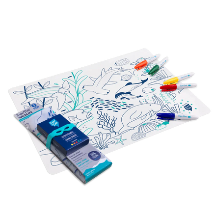 Super Petit Placemat Met Stiften | Coral Reef