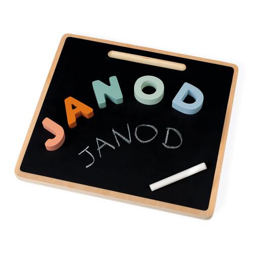 * Janod Alfabetpuzzel + krijtbord