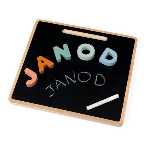 Janod Alfabetpuzzel + krijtbord *