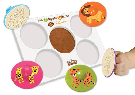 Stempel set groot Safari - DE GELE FLAMINGO - 3
