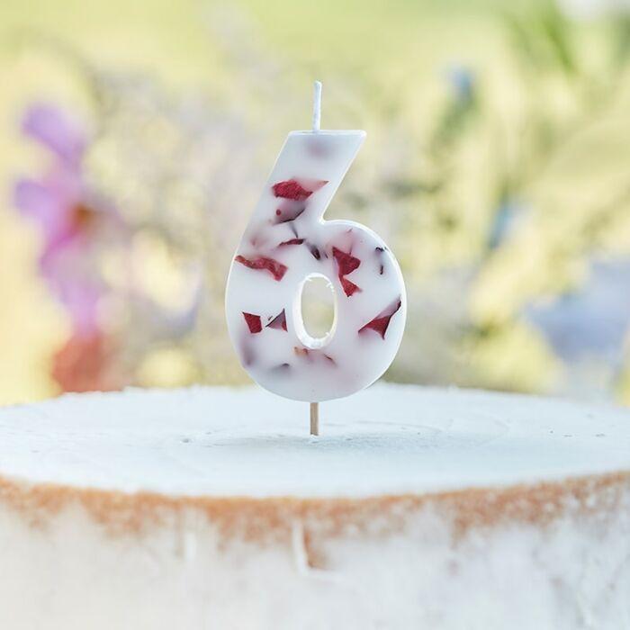 Pressed Petals kaarsje 6