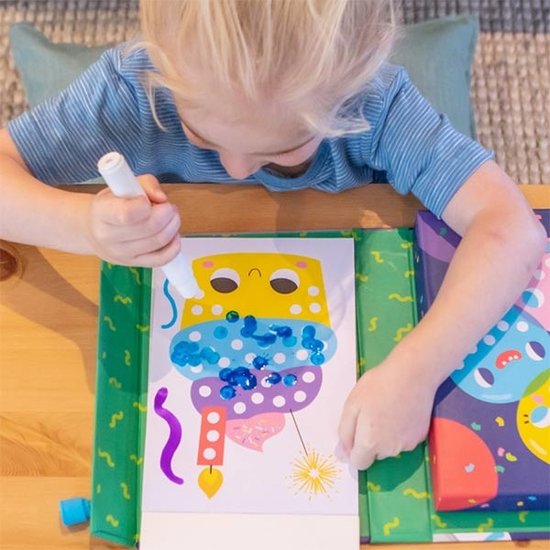 Tiger Tribe meeneem Dot Paint Set | Party Time