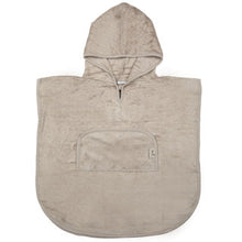 Timboo Poncho Met V-Hals Bamboo 4-6Y | Feather Grey  *