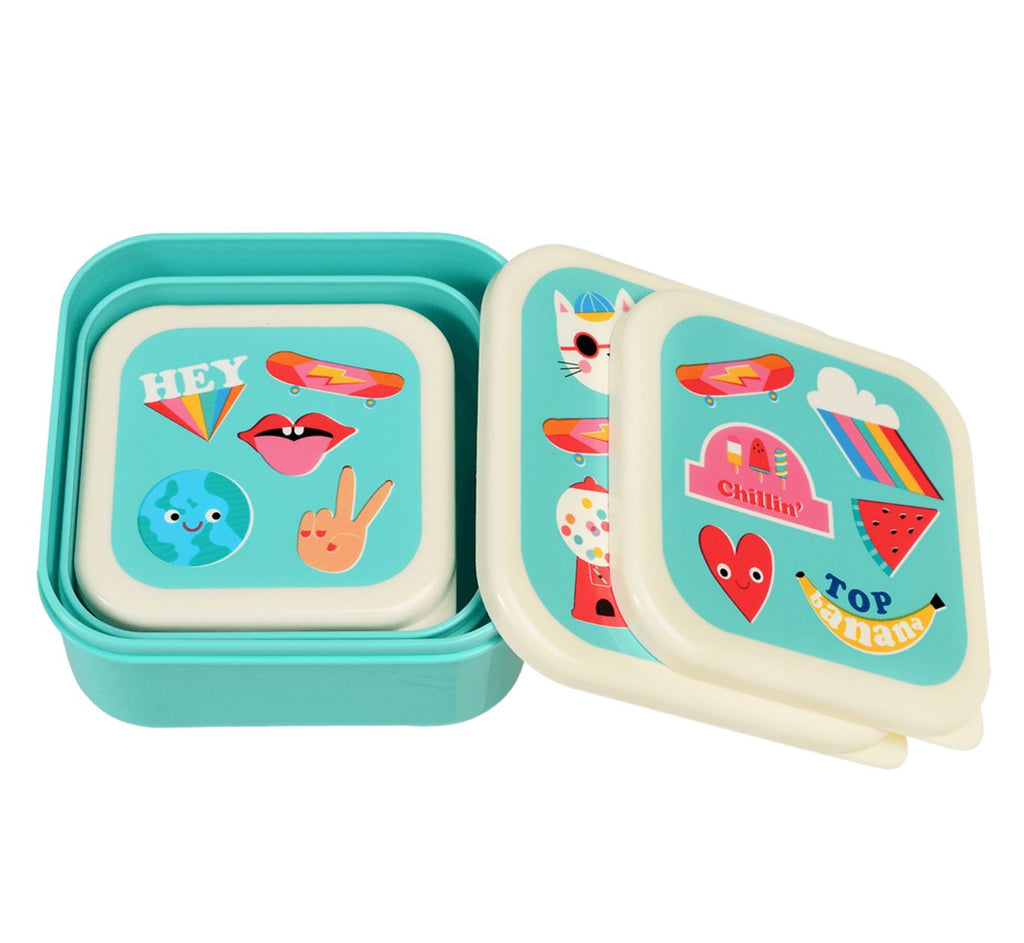 Set 3 snack boxen Top Banana