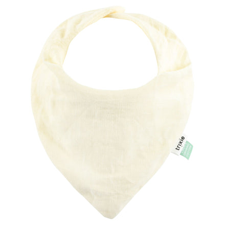 Trixie Bandana Bib I Pure Ecru