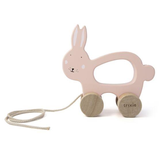 ZZZ Trixie houten trekdiertje | Mrs Rabbit