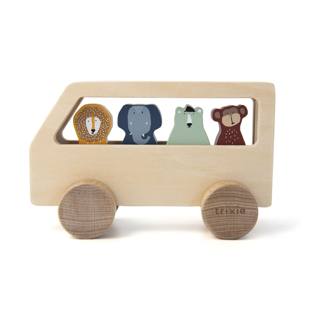 Trixie Houten Bus Met Diertjes